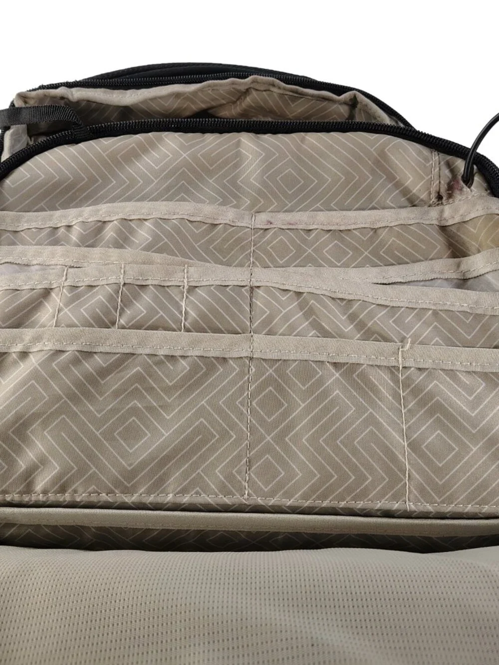 Black & Gray High-Tech High Sierra Branded Electronic Based Utility Backpack